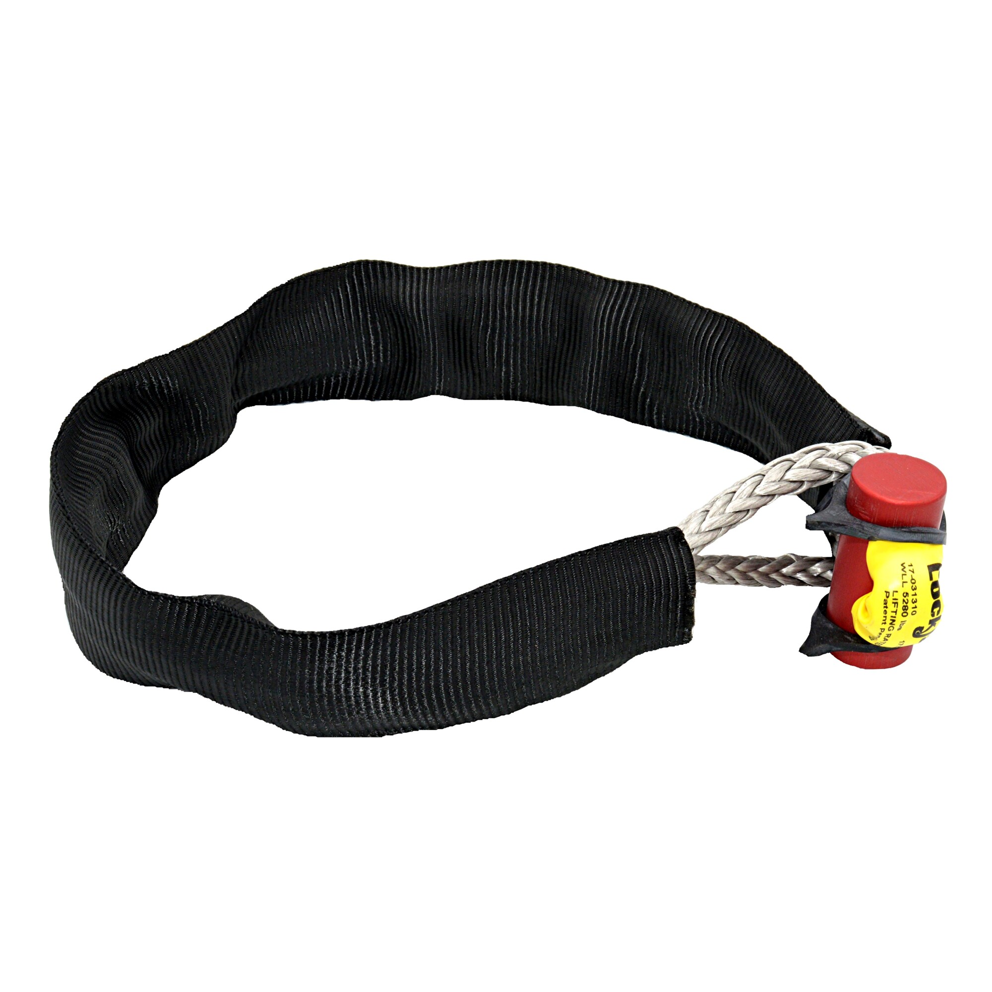 LockJaw, Flexible Synthetic Soft Shackle, Lifting Rated, Working Load Limit 5280 lb, Model# 17-031310